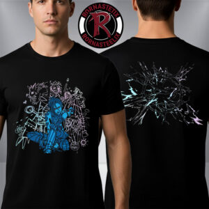 Riot Games Arcane Merch Jinx Unisex T-Shirt Two Sided