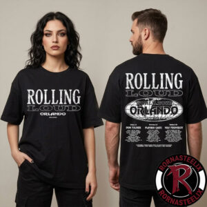 Rolling Loud Orlando 2026 BnW Orlando Tour 2026 Lineup Unisex T Shirt Two Sided