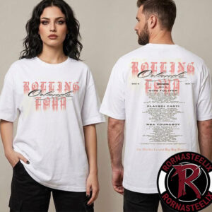 Rolling Loud Orlando 2026 Reflection Cream 26 Lineup Unisex T Shirt Two Sided