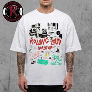 Rolling Loud Orlando 2026 World Tour Collage Distressed Unisex T Shirt