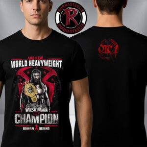 Roman Reigns NEW World Heavyweight Champion WrestleMania 42 Las Vegas 2026 Winner Unisex T-Shirt Two Sided