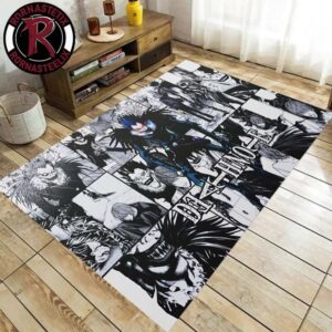 Ryuk Death Note The Dealer Of Death And Apples Home Decor Rug Carpet