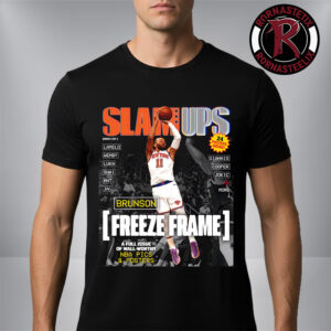 SLAM Ups Jalen Brunson Freeze Frame Unisex T-Shirt