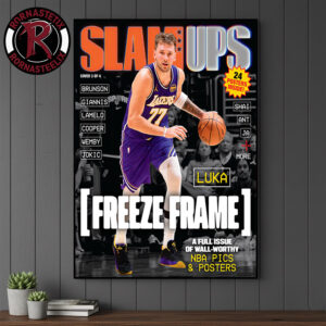 SLAM Ups Luka Luka Doncic Freeze Frame A Full Issue Of Wall Worthy Poster Canvas Decor