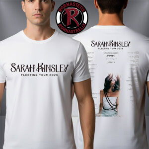 Sarah Kinsley The Fleeting Tour 2026 Tour Dates Schedule Unisex T-Shirt Two Sided