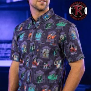 Scooby-Doo Mansion of Mysteries RSVLTS Men And Women Hawaiian Shirt
