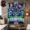 Seattle Seahawks Going To Super Bowl LX Bound Poster Canvas Decor Seattle Seahawks Going To Super Bowl LX Bound Poster Canvas Decor