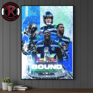 Seattle Seahawks Going To Super Bowl LX Bound Poster Canvas Decor