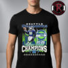 Seattle Seahawks NFL 2025 National Football Conference Champions Straights To Super Bowl LX Unisex T-Shirt Seattle Seahawks NFL 2025 National Football Conference Champions Straights To Super Bowl LX Unisex T-Shirt