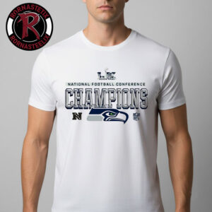 Seattle Seahawks NFL 2025 National Football Conference Champions Straights To Super Bowl LX Unisex T-Shirt