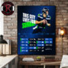 Washington Commanders NFL Season 2026 Schedule Poster Canvas Decor