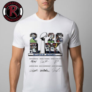 Seattle Seahawks NFL Super Bowl LX 2026 Signature Unisex T-Shirt