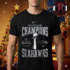 Seattle Seahawks NFL Super Bowl LX 2026 Signature Unisex T-Shirt Seattle Seahawks NFL Super Bowl LX 2026 Signature Unisex T-Shirt