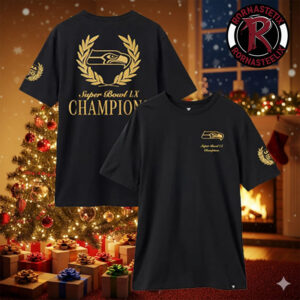 Seattle Seahawks Super Bowl LX Champions 2026 USA 250 NFL Gold Standard Unisex T-Shirt
