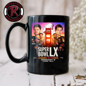 Seattle Seahawks vs New England Patriots At NFL Super Bowl LX 2025-26 On February 8 2026 Mug Cup