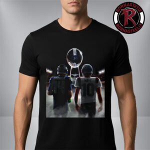 Seattle Seahawks vs New England Patriots NFL Super Bowl LX 2026 Match Up Unisex T-Shirt