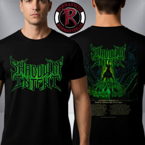Shadow Of Intent Imperium Delirium North American Tour 2026 Schedule Tour Dates Unisex T-Shirt Two Sided