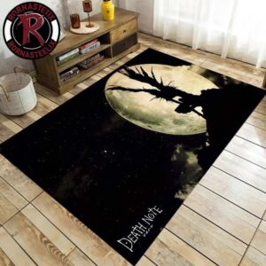 Shinigami Under The Moonlight Ryuk Death Note Home Decor Rug Carpet