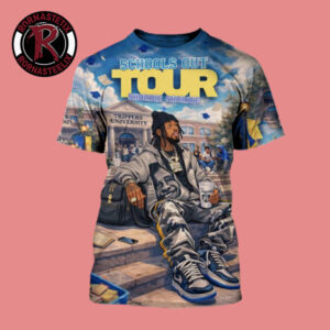 Shordie Shordie Schools Out Tour 2026 All Over Print Shirt