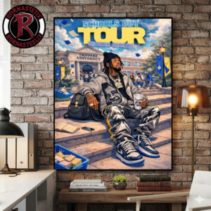 Shordie Shordie Schools Out Tour 2026 Poster Canvas Decor