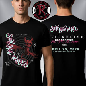 Sick New World x Civil Regime 2026 Eivil Regime Merch Las Vegas Nevada On April 25 2026 Unisex T-Shirt Two Sided
