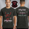 Sick New World x Civil Regime 2026 Eivil Regime Merch Las Vegas Nevada On April 25 2026 Washed T-Shirt