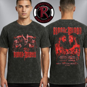 Slaughter Society Blood4Blood Event Merch In Daytona Beach Florida On May 6 2026 Washed T-Shirt