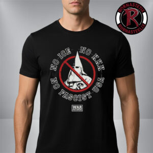 Smash Ice No No Ice No KKK No Fascist USA Art By Mikal William Unisex T-Shirt
