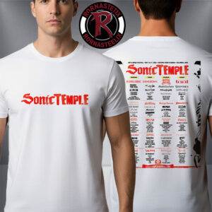 Sonic Temple Festival 2026 At Historic Crew Stadium On May 14-17 2026 Columbus Ohio Full Lineup Unisex T-Shirt Two Sided