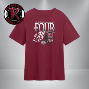 South Carolina Gamecocks 2026 NCAA Women’s Basketball Tournament March Madness Final Four Unisex T-Shirt