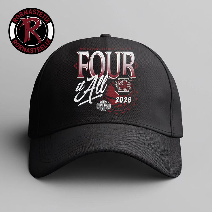South Carolina Gamecocks Women's Basketball Tournament 2026 NCAA March Madness Final Four Hat Cap South Carolina Gamecocks Women's Basketball Tournament 2026 NCAA March Madness Final Four Hat Cap