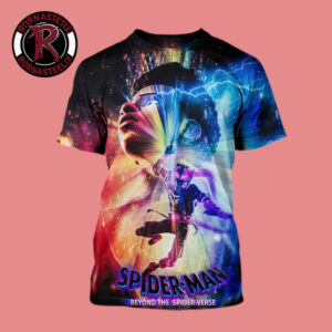 Spider Man Beyond The Spider-Verse New Poster Exclusive In Movie Theaters On June 18 2027 All Over Print Shirt