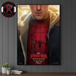 Spider Man Brand New Day Marvel Studios Exclusively In Movie Theaters July 31 2026 Poster Canvas Decor