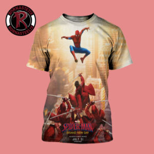 Spider Man Brand New Day New Poster Exclusive In Theaters On July 31 2026 All Over Print Shirt