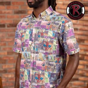 Spider-Man In the Swing of Things RSVLTS Men And Women Hawaiian Shirt