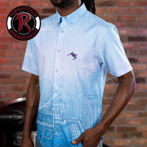 Spider Man Skyline Slingin Kunuflex RSVLTS Hawaiian Shirt