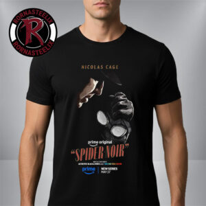 Spider Noir Starring Nicolas Cage New Poster New Series May 27 2026 Unisex T-Shirt