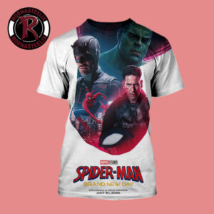 Spiderman Brand New Day Teaser Poster Exclusively In Movie Theaters July 31 2026 All Over Print Shirt