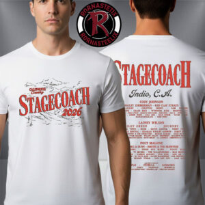 Stagecoach Festival California Country 2026 Lineup Unisex T-Shirt Two Sided