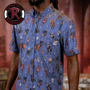 Star Wars Retro Mando Star Wars Day 2026 May the 4th Be With You RSVLTS Hawaiian Shirt