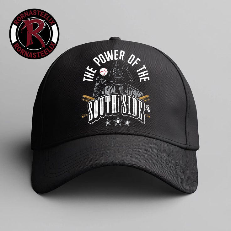 Star Wars x Chicago White Sox Dark Side Homage Star Wars Day 2026 The Power Of The South Side Hat Cap Star Wars x Chicago White Sox Dark Side Homage Star Wars Day 2026 The Power Of The South Side Hat Cap