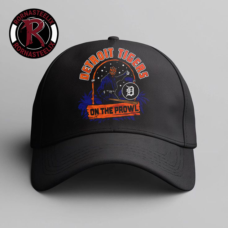 Star Wars x Detroit Tigers Dark Side Homage Star Wars Day 2026 On The Prowl Hat Cap Star Wars x Detroit Tigers Dark Side Homage Star Wars Day 2026 On The Prowl Hat Cap