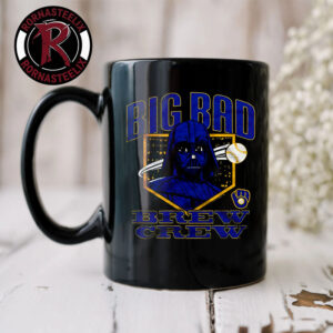 Star Wars x Milwaukee Brewers Dark Side Homage Star Wars Day 2026 Big Bad Brew Crew Mug Cup
