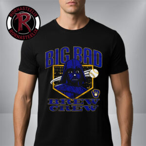 Star Wars x Milwaukee Brewers Dark Side Homage Star Wars Day 2026 Big Bad Brew Crew Unisex T-Shirt