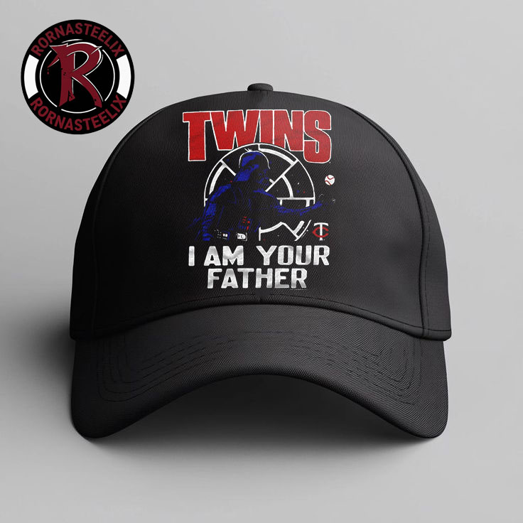 Star Wars x Minnesota Twins Dark Side Homage Star Wars Day 2026 Twins I Am Your Father Hat Cap Star Wars x Minnesota Twins Dark Side Homage Star Wars Day 2026 Twins I Am Your Father Hat Cap
