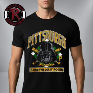 Star Wars x Pittsburgh Pirates Dark Side Homage Star Wars Day 2026 Raise The Jolly Roger Unisex T-Shirt