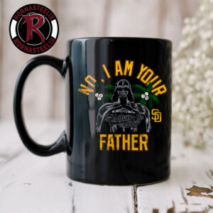 Star Wars x San Diego Padres Dark Side Homage Star Wars Day 2026 No I Am Your Father Mug Cup