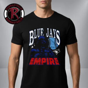 Star Wars x Toronto Blue Jays Dark Side Homage Star Wars Day 2026 Blue Jays Empire Unisex T-Shirt