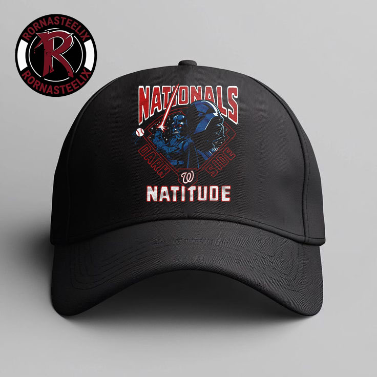Star Wars x Washington Nationals Dark Side Homage Star Wars Day 2026 Nationals Natitude Hat Cap Star Wars x Washington Nationals Dark Side Homage Star Wars Day 2026 Nationals Natitude Hat Cap