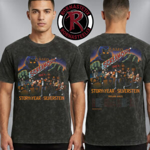 Story Of The Year And Silverstein Camp Screamo Tour 2026 Schedule Summer Tour Dates Washed T-Shirt